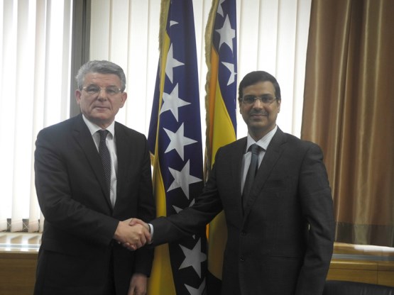 Предсједавајући Представничког дома Шефик Џаферовић разговарао с амбасадором Државе Кувајт